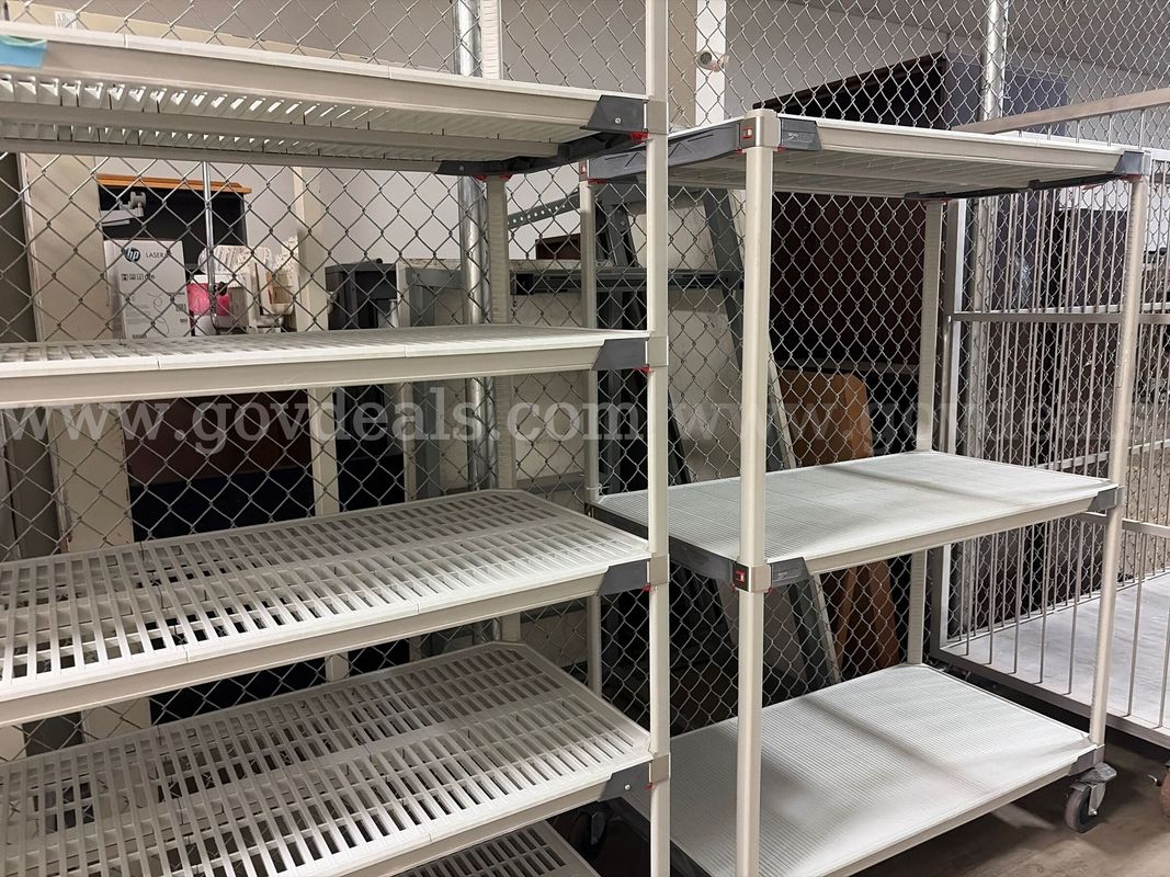 Lot of 2 MetroMax Storage Carts
