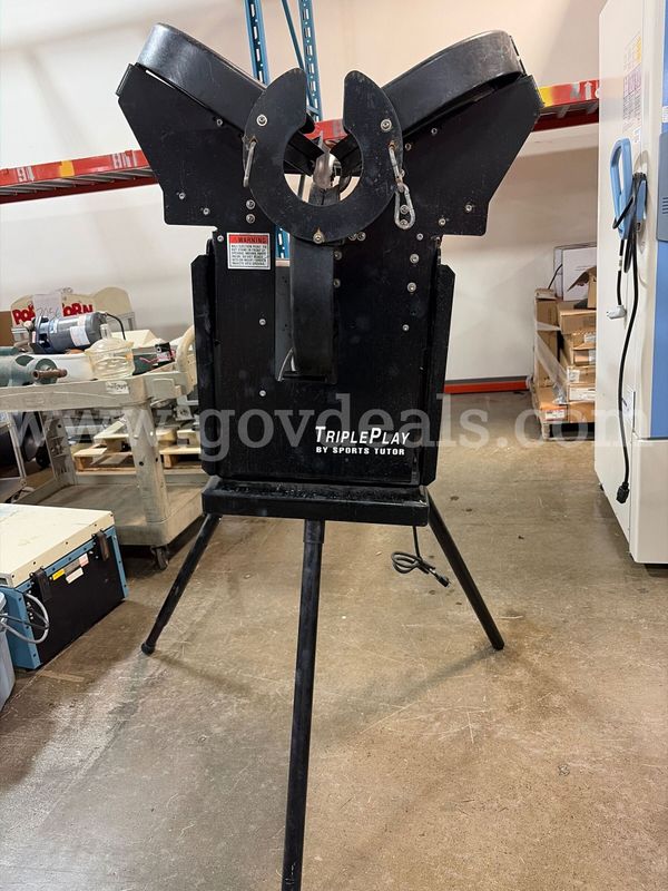 Lot of 2 TriplePlay Prime Baseball Pitching Machines