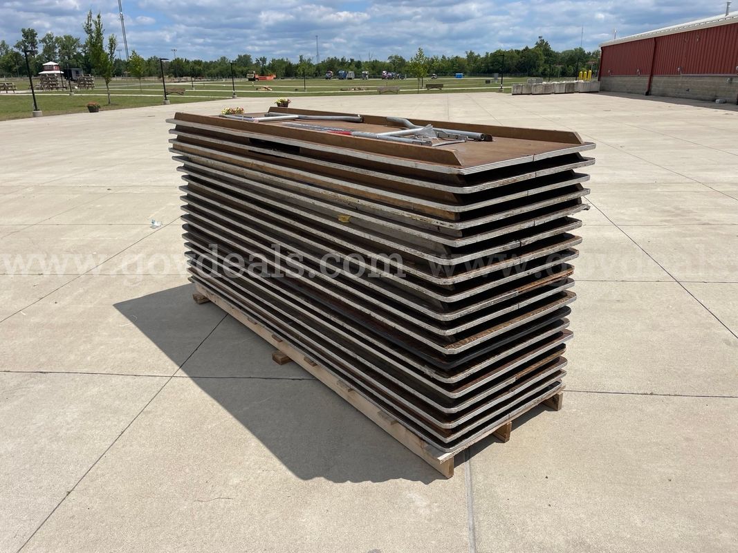 8 Foot Banquet Tables in various conditions