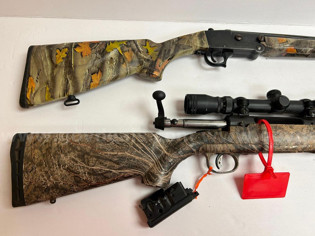 Lot of 2 Camo Guns:  Rifle/Shotgun