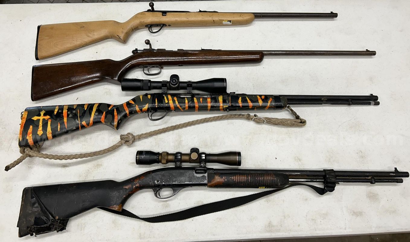 Lot of 4 Rifles