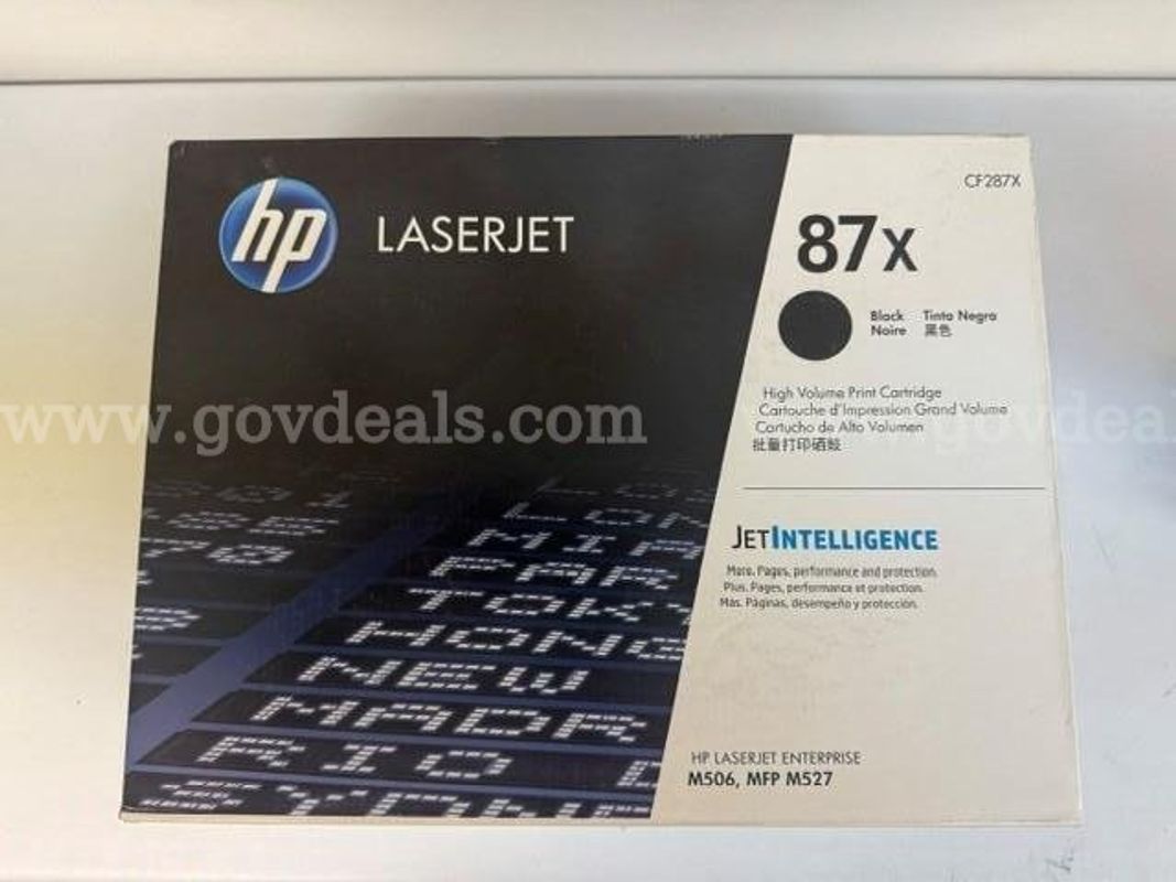 HP 87X High Yield Black Toner Cartridge