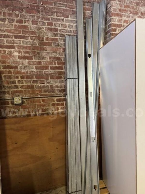 APPROX 18 METAL STUDS - 8' AND 10'