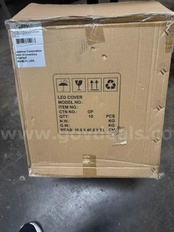 JADEMAR LIGHTING CONE SHAPED BOTTOM COVER - JRHB-CPS-PC-CB-16-150W
