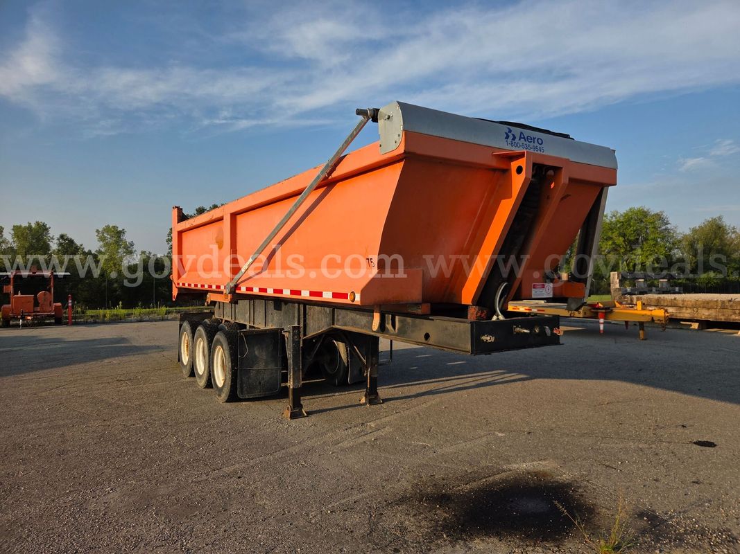 '75 Dorsey Tri-axle dump trailer