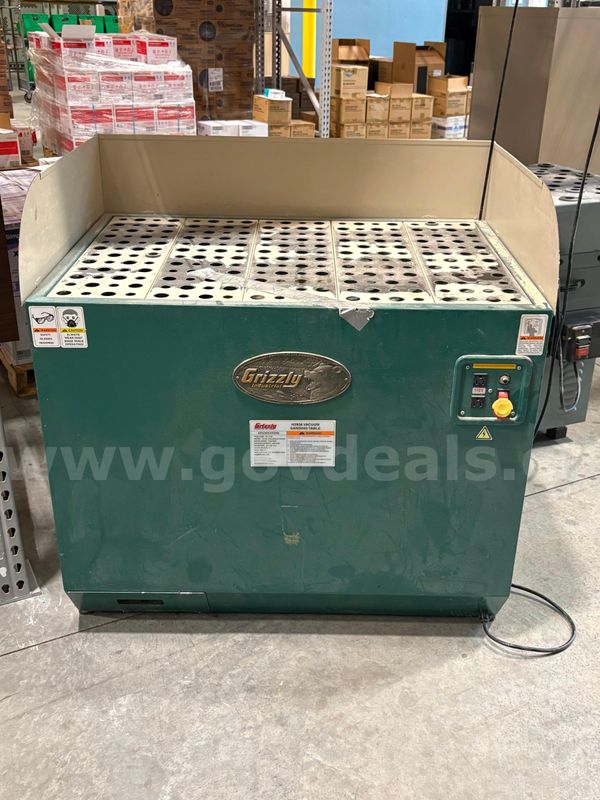 Grizzly Downdraft Table