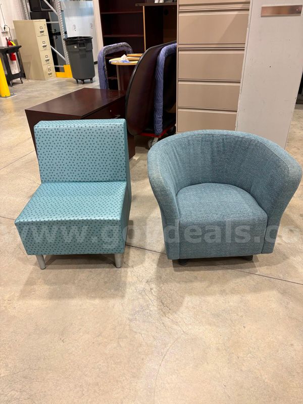 2 office / waiting area chairs