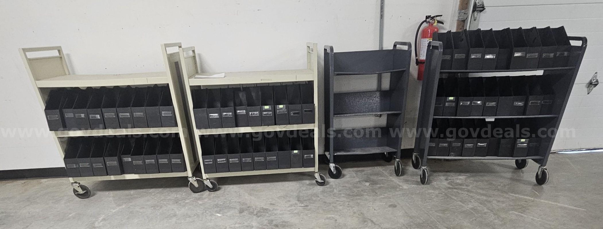 Library Rolling Book Carts and Magazine Holders