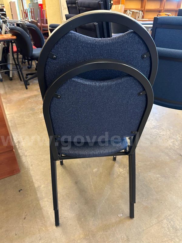 Lot of 2 Blue Chairs