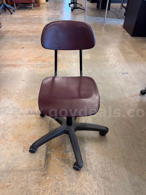 Purple Rolling Chair