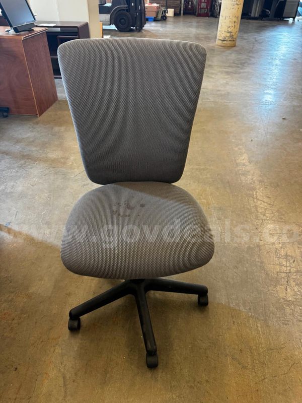 Big Gray Rolling Chair