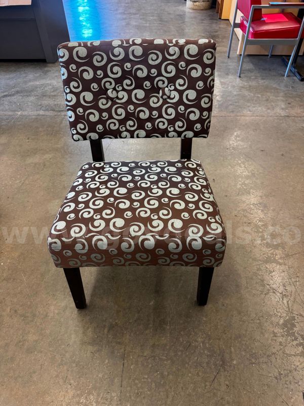 Brown Decorated Chair
