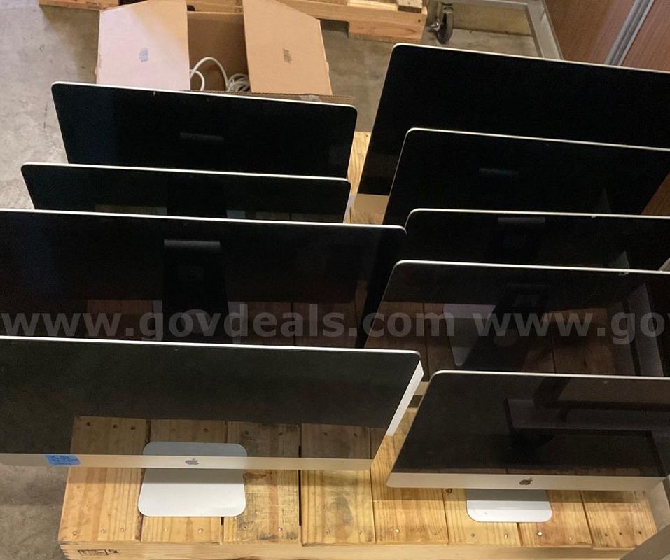 Lot of 9 Ventura OS iMacs and Components