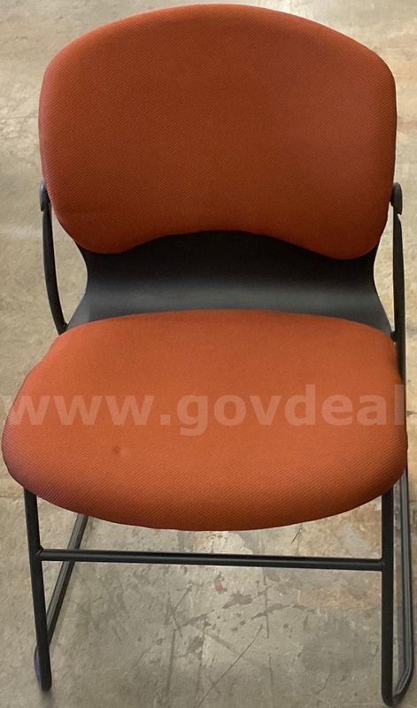 Orange office chair
