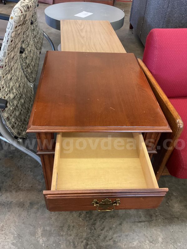 Brown wooden table