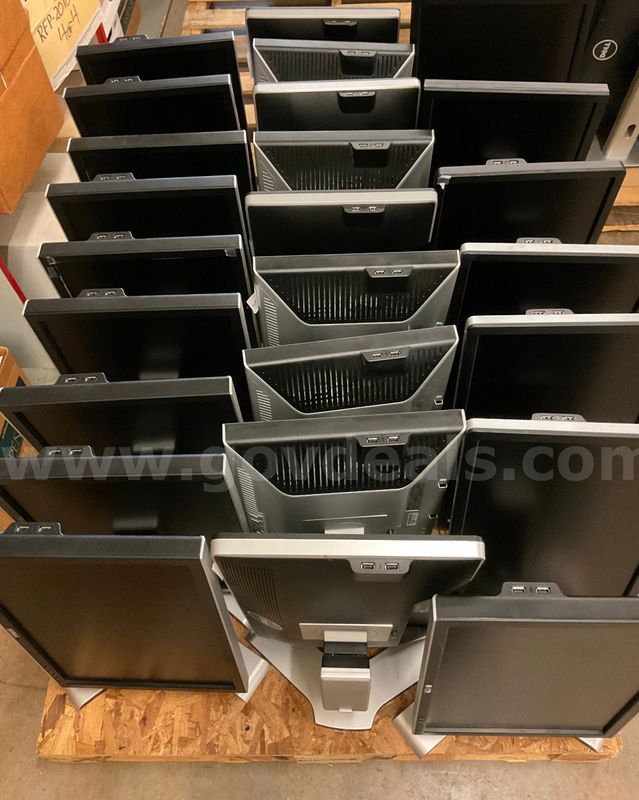 Lot of 46 Monitors and Power Cords
