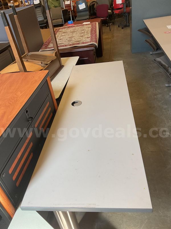 Tan long table