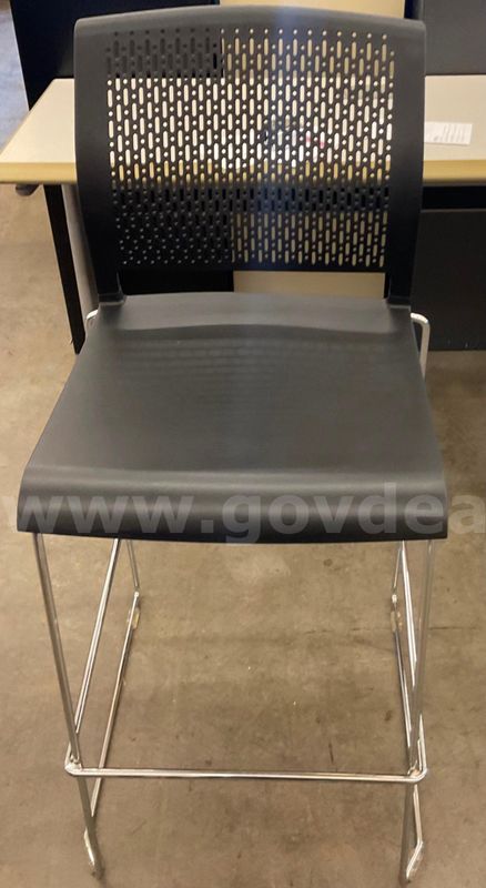 Tall Black Chair