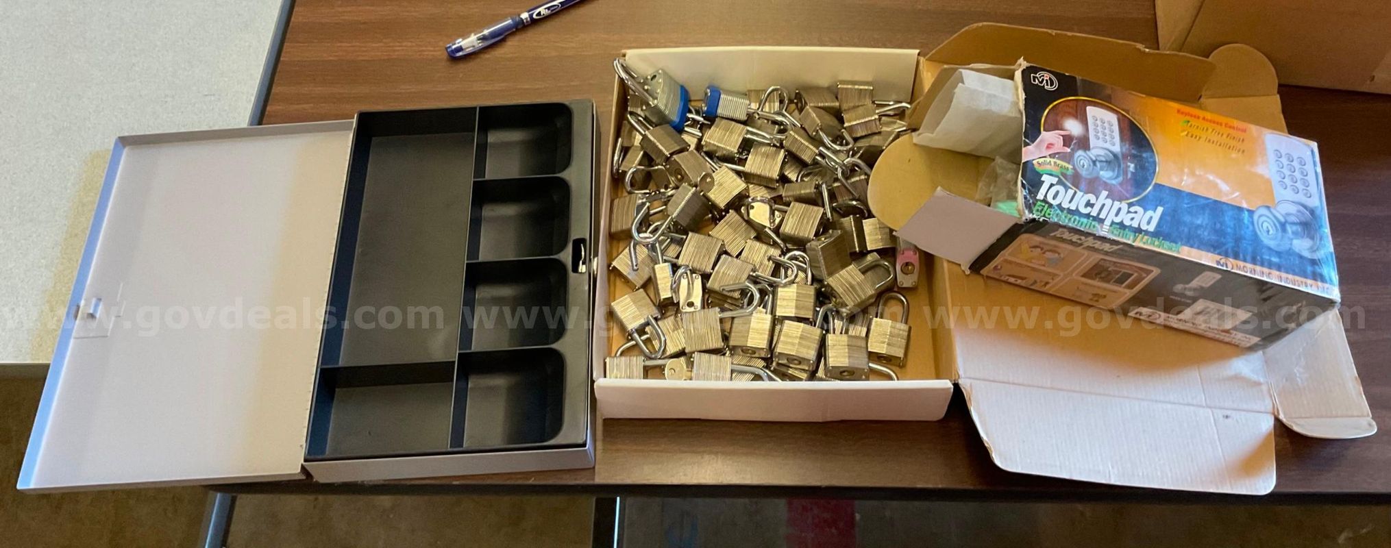 Lot of padlocks
