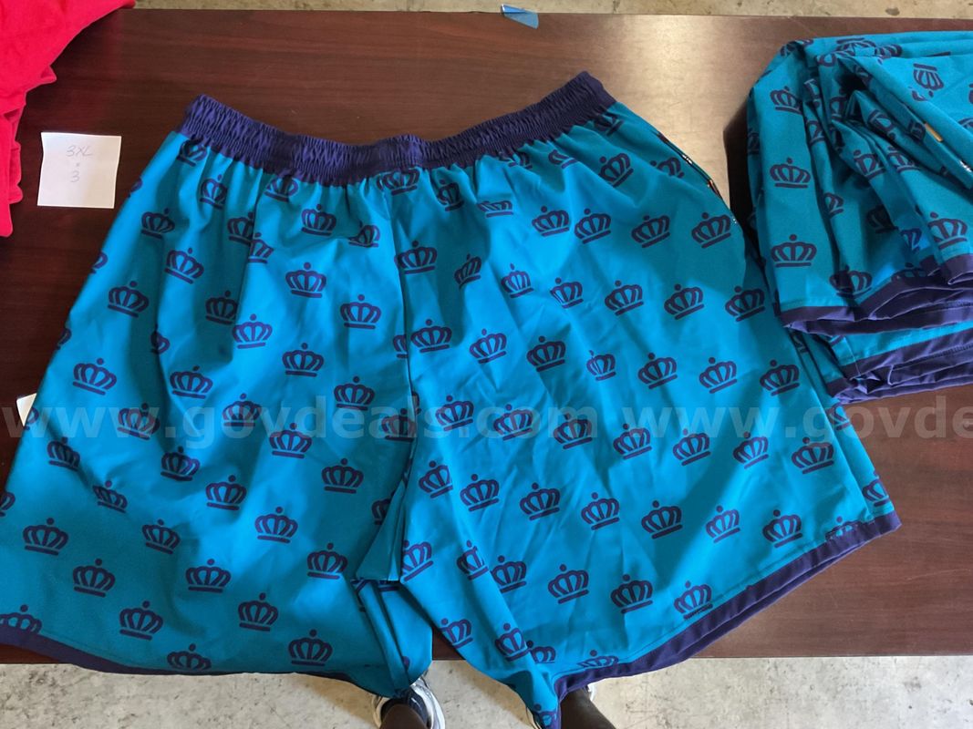 Lot of 9 Blue and Purple Shorts