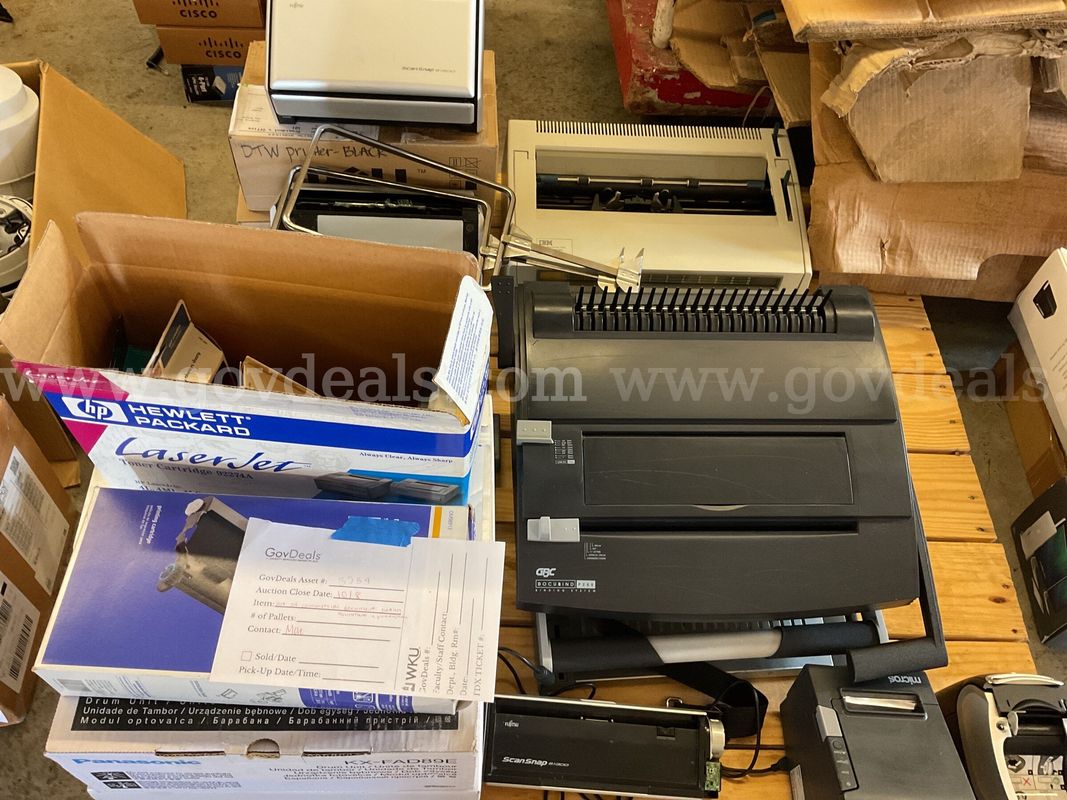 Lot of Commercial Document Binding Equipment and Production