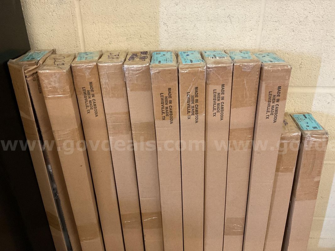 Lot of Cordless Vinyl Blinds