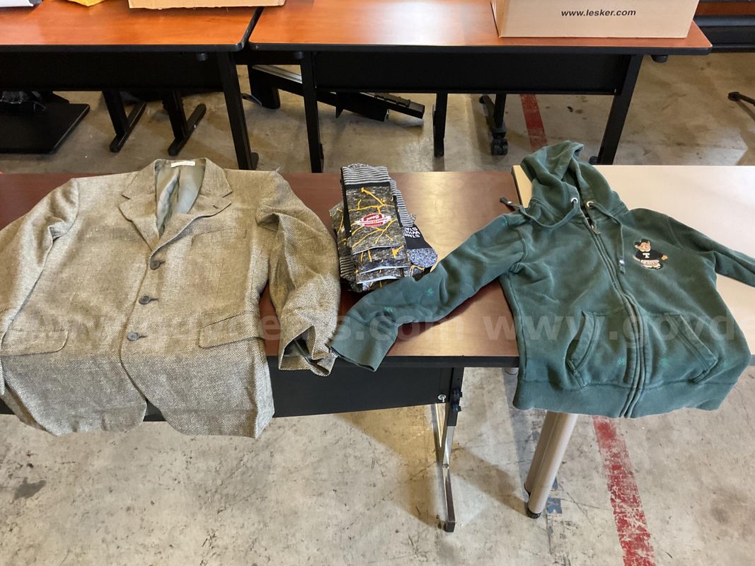 2 Jackets and 9 Pairs of Socks