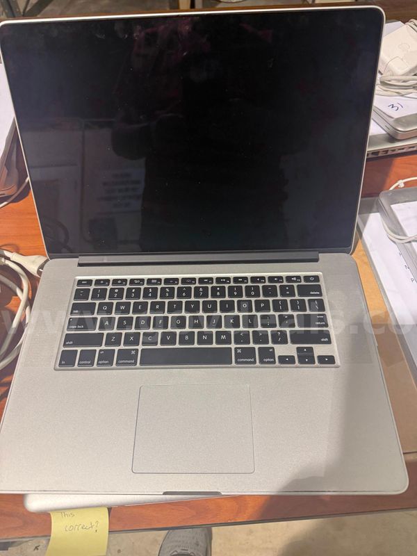 2 MacBook 15 inch Laptops