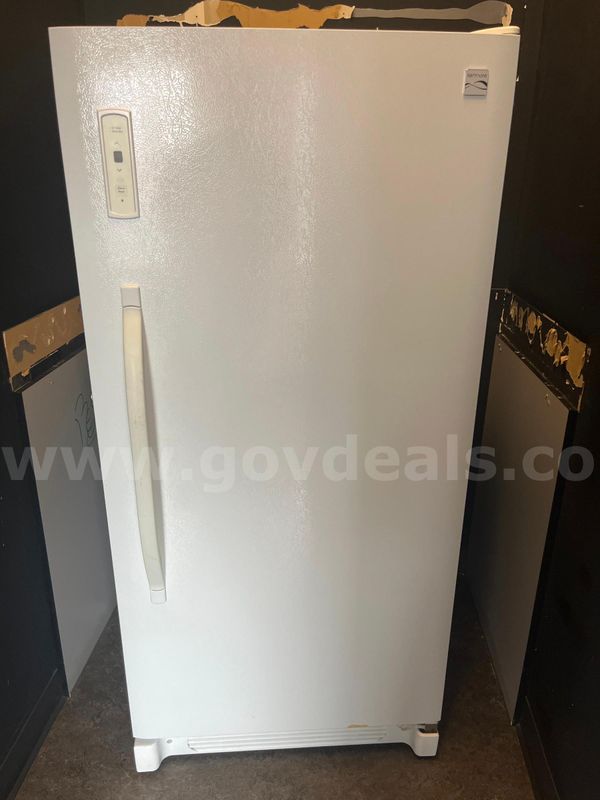 Kenmore white upright freezer
