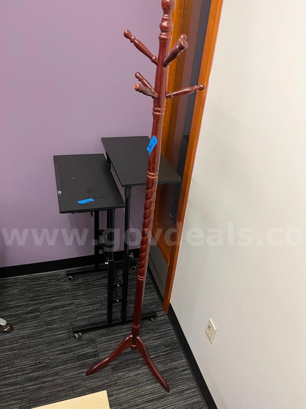 Ornamental Wooden Coat Rack