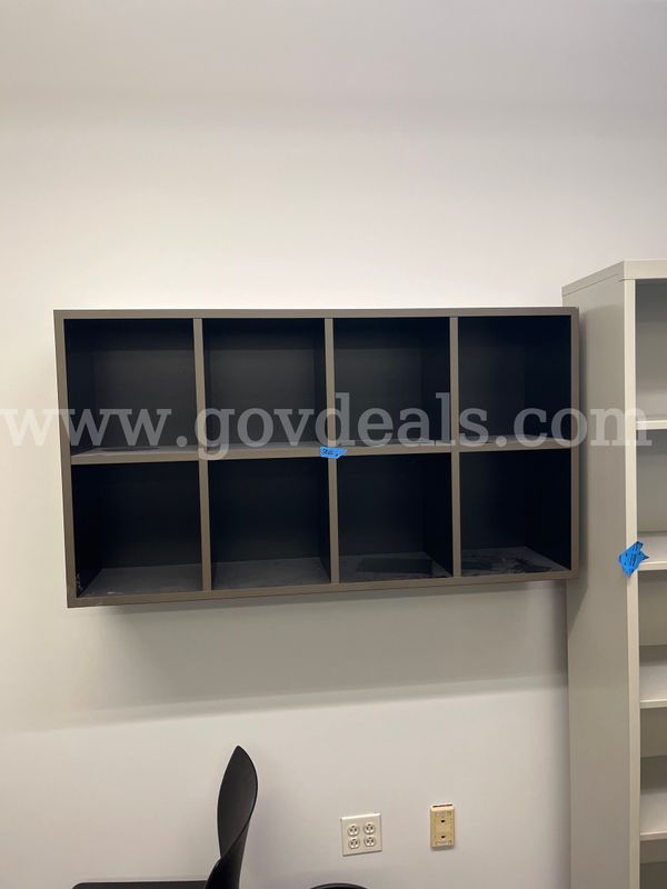 Lot 10 cube shelving