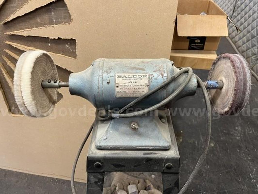 Baldor Bench Mounted Buffer