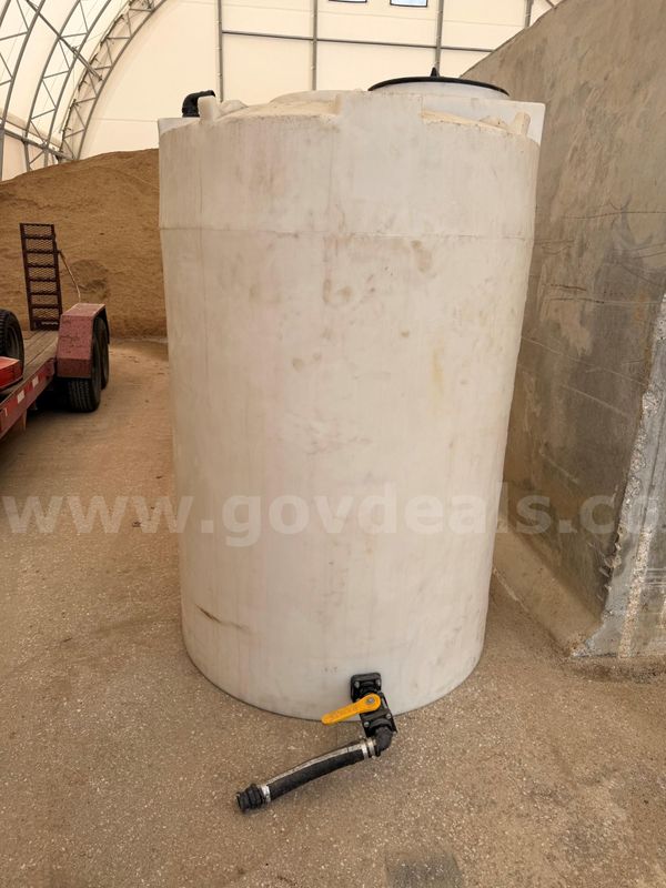 500 gallon Poly Chemical Tank