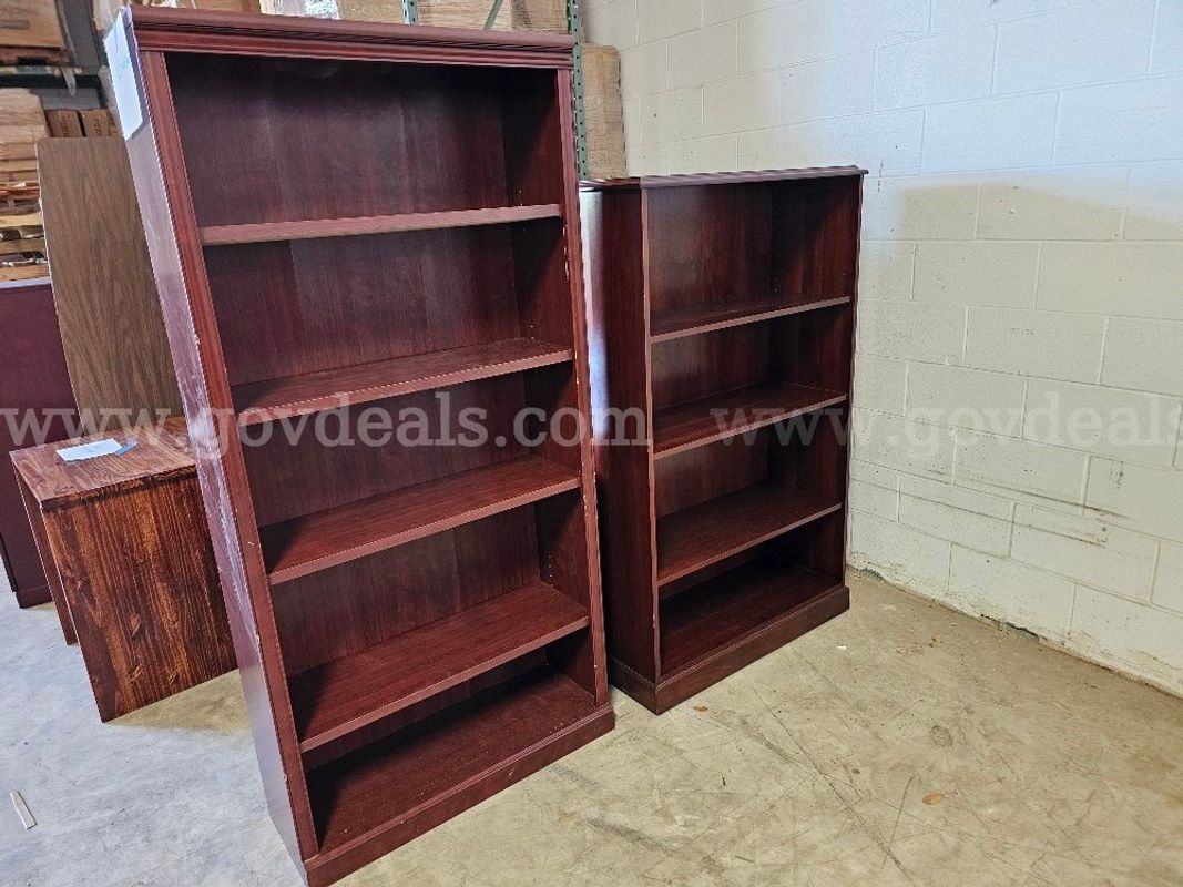 (2) Bookcases