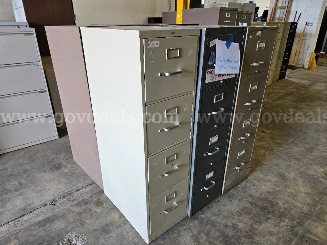 (6) Letter-sized File Cabinets