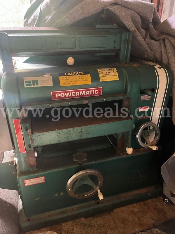 Vintage Powermatic 18" Planer, Model 180