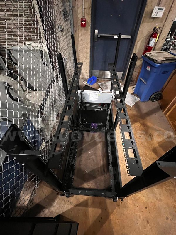 Lot of Server cabinet parts