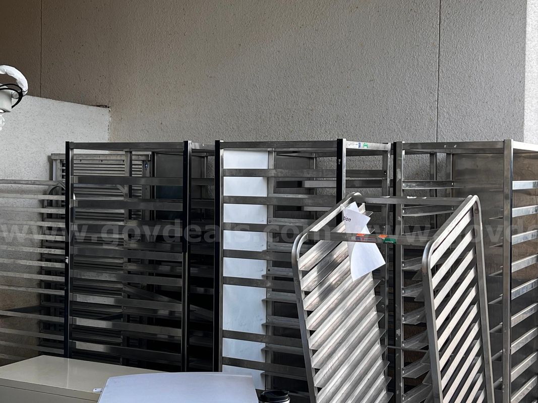 Lot of 8 Sheet Pan Racks