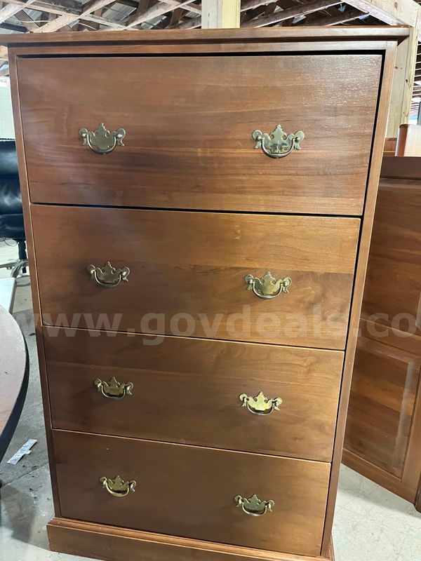 Wood file cabinet