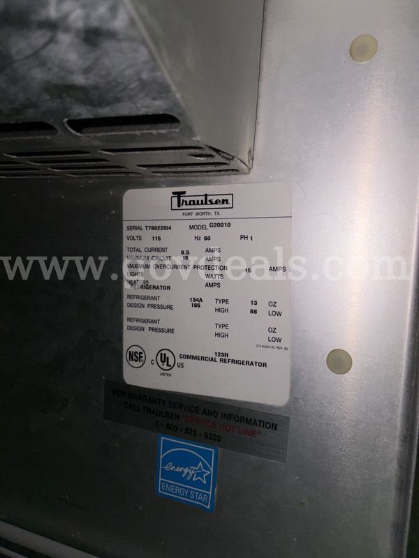 Food Service Commercial Refrigerator 0803-2