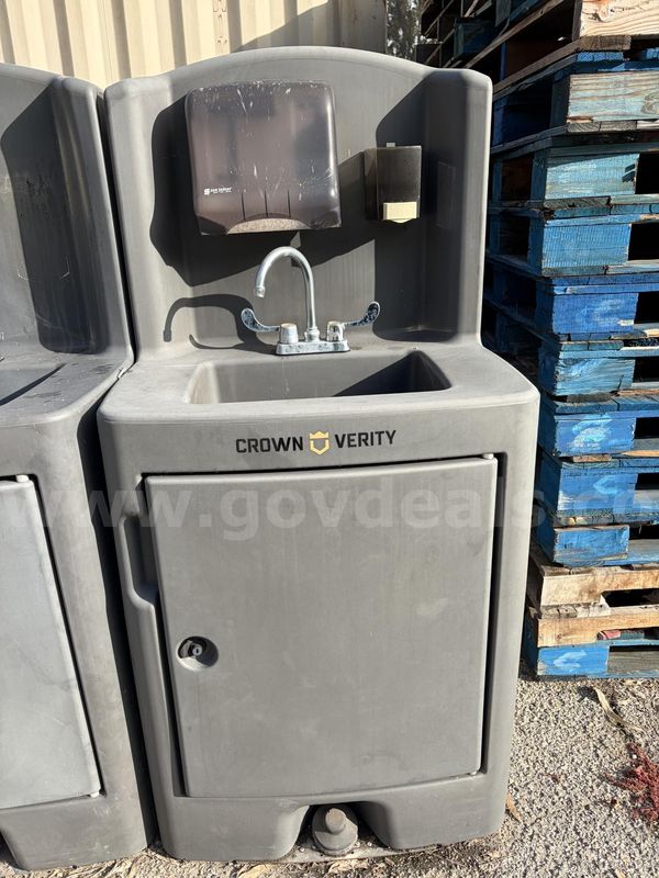 One (1) Crown Verity Hand Washing Station