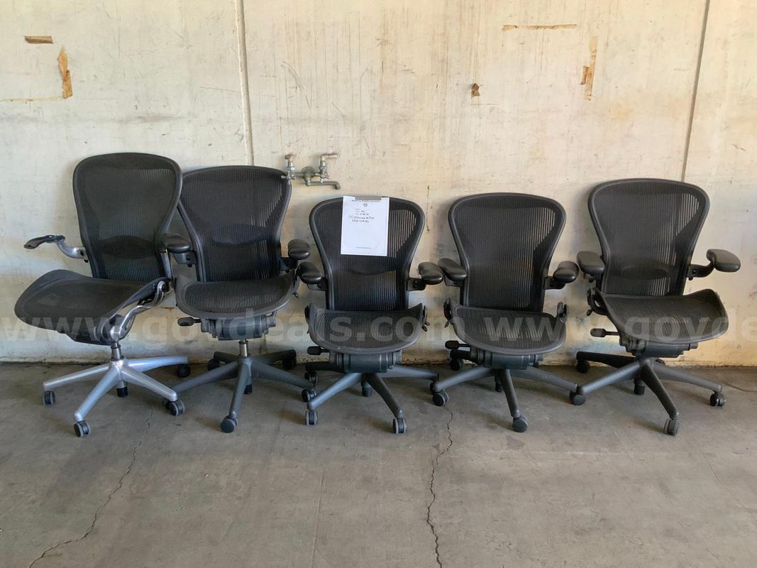 (5) Herman Miller Office Chairs