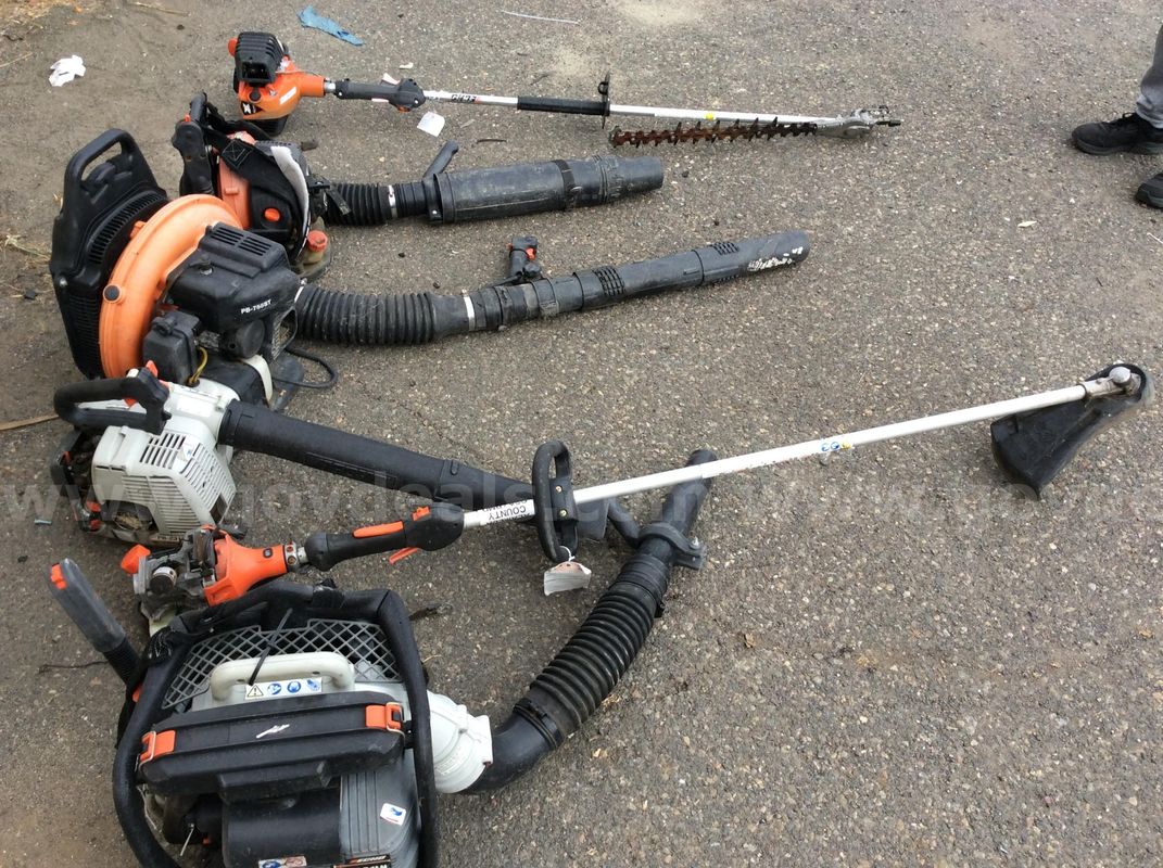 Mix of Landscape Equipment