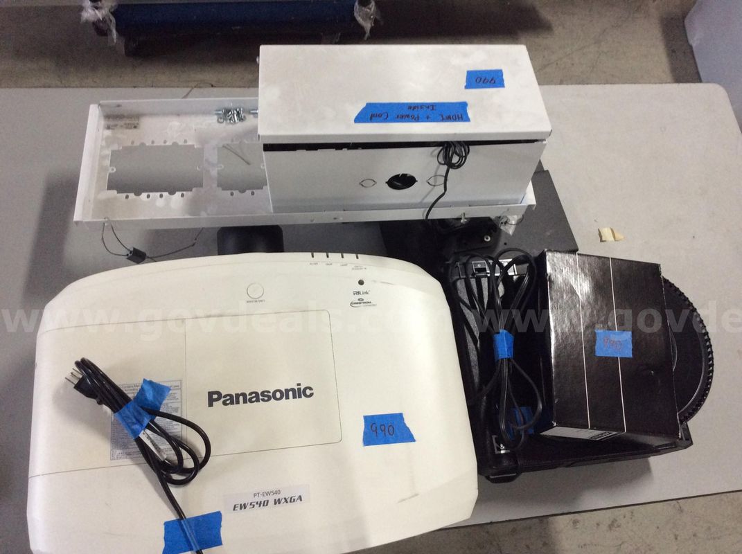 Projectors: Panasonic and Kodak