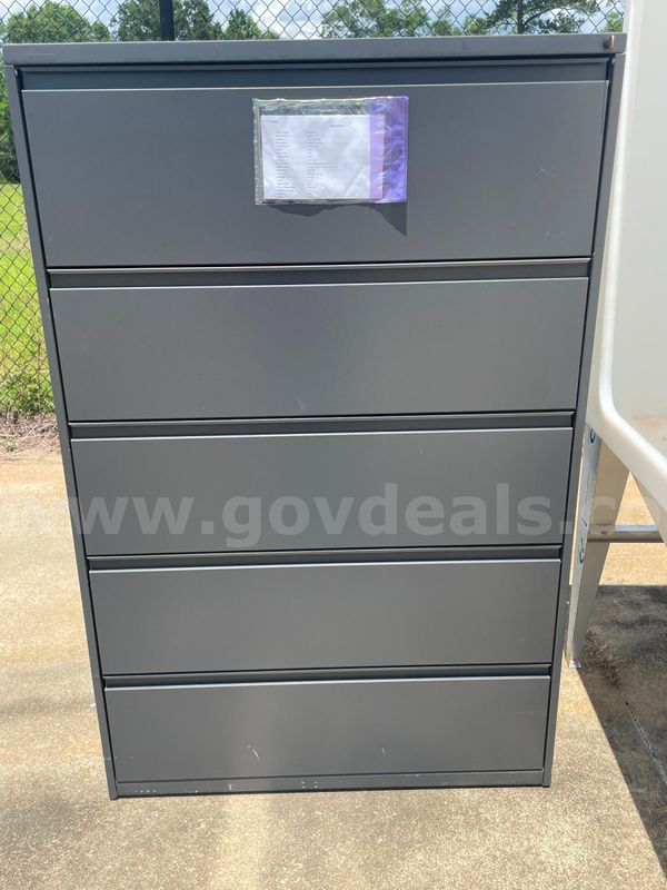 Lot of (3) Filing Cabinets