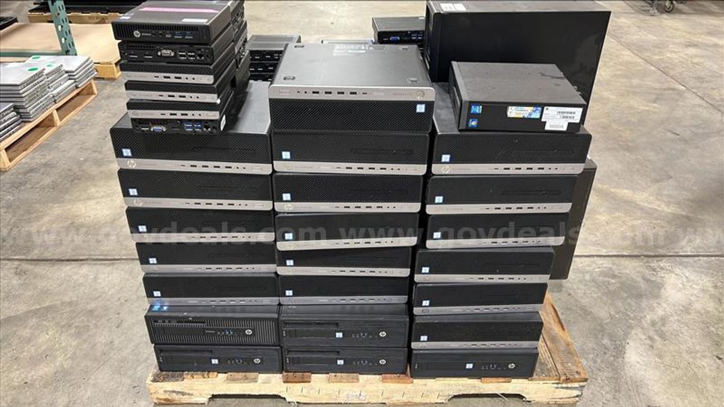 Lot of Desktop Computers