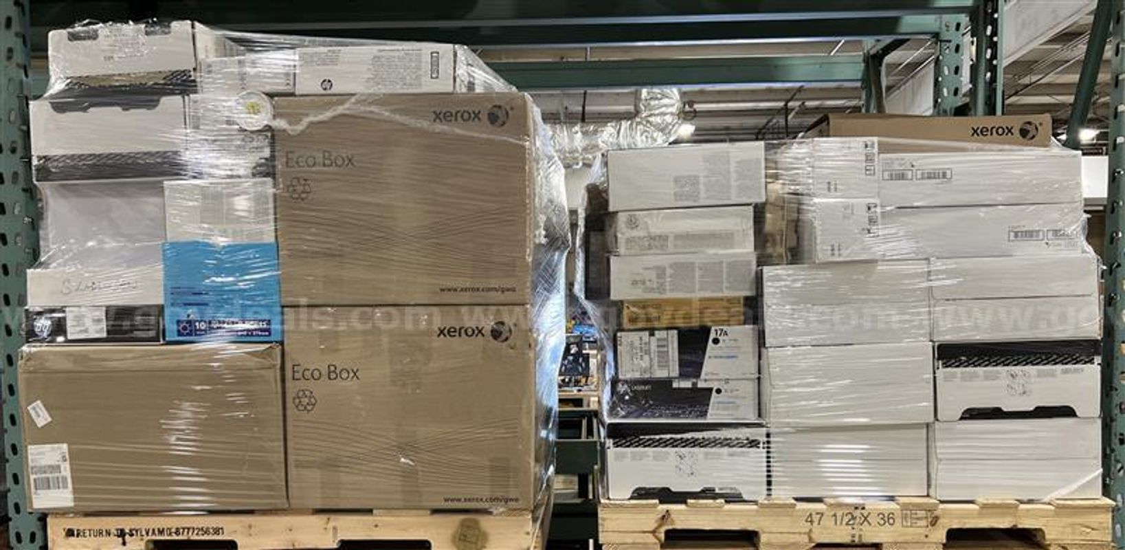 Lot of Used Toner Cartridges