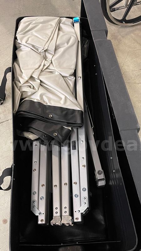 DA-LITE PROJECTOR SCREEN 83" X 144" - Untested