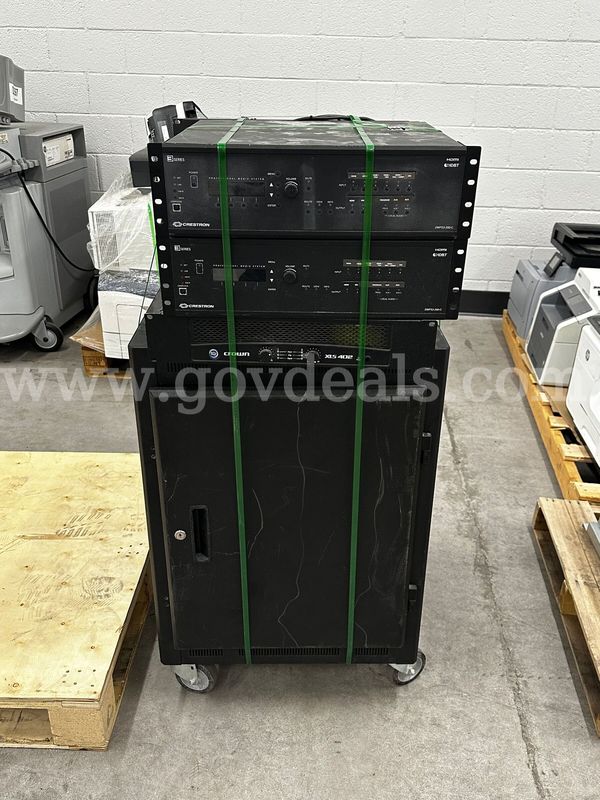 LOT: Audio/Visual Cabinet (untested)
