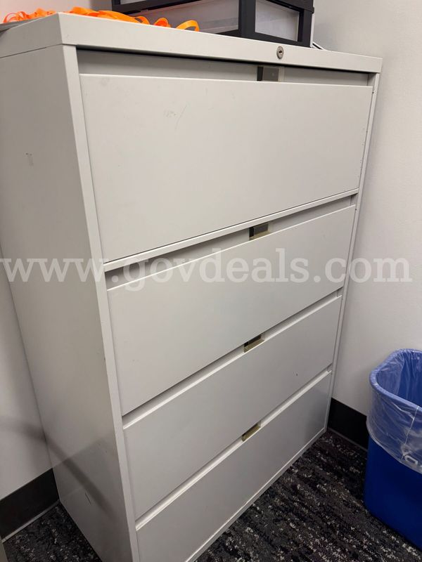 4-Drawer Lateral File Cabinet